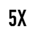 5x 5x