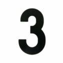 chiffre-3-noir-130mm-must-flat